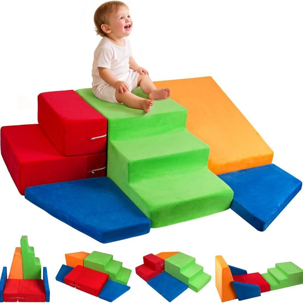 CozyLazy 5-Piece Toddler Climbing Toys Indoor